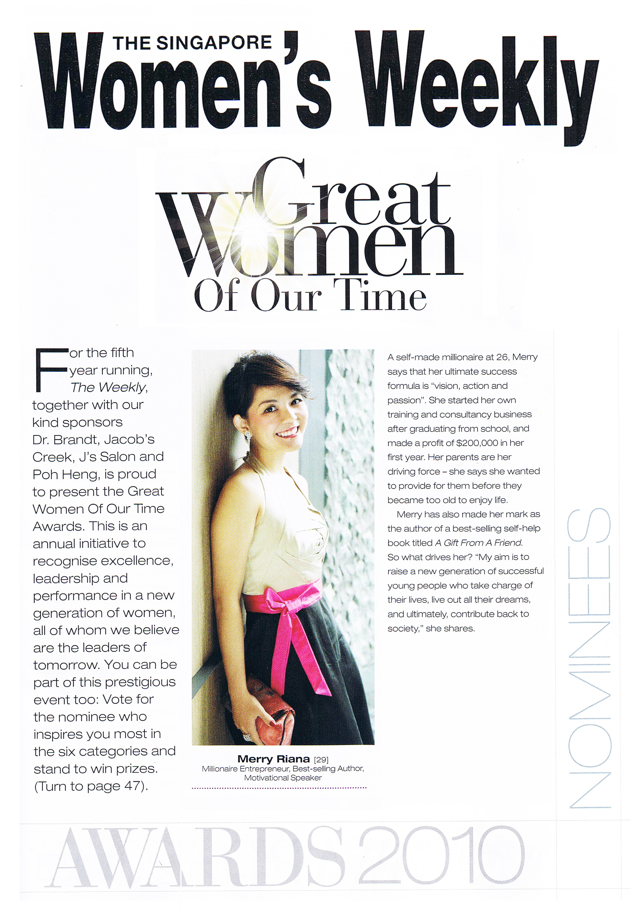 Merry Riana - Woman's Weekly Merry Riana - Woman's Weekly